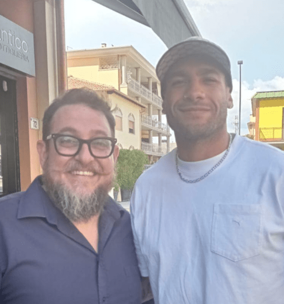 Marcell Jacobs a Rossoantico ad Aprilia