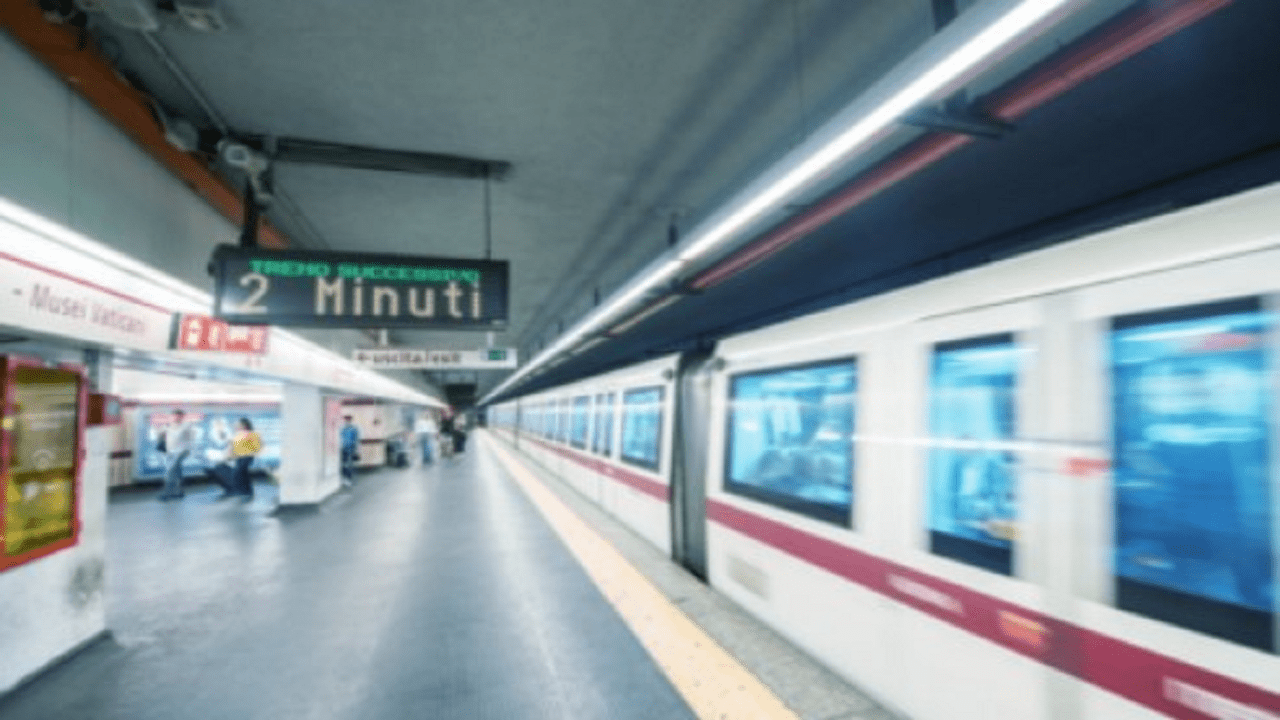 lo sciopero sulla Metro A questa mattina