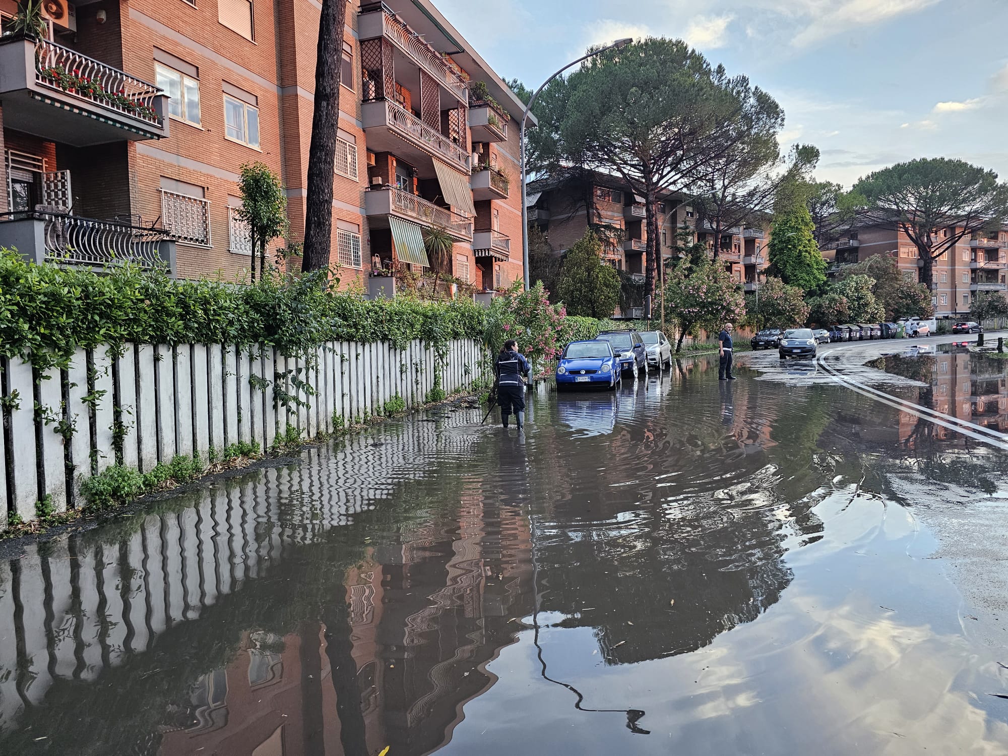 Nubifragio Roma