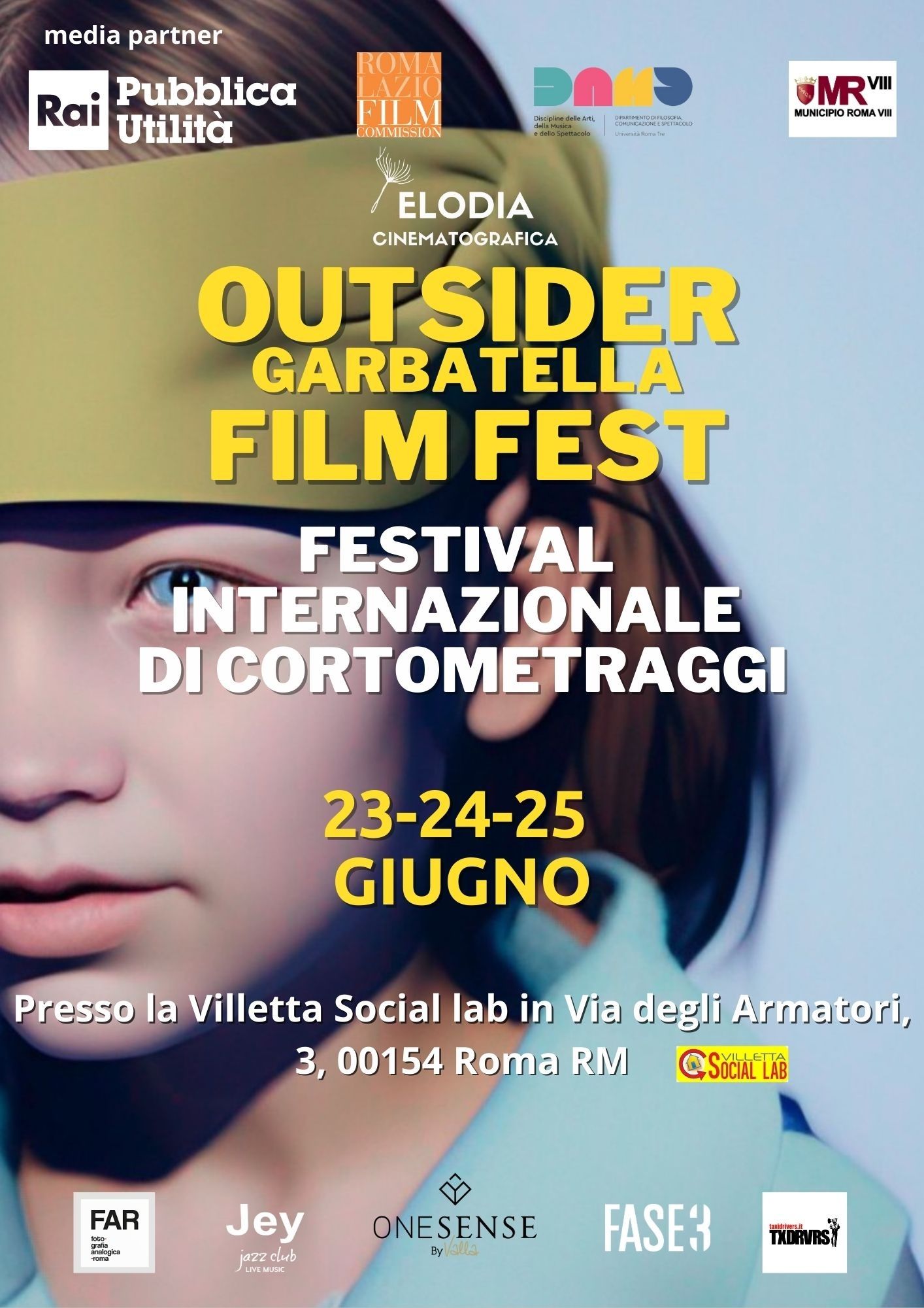 Outsider Garbatella Film Fest locandina