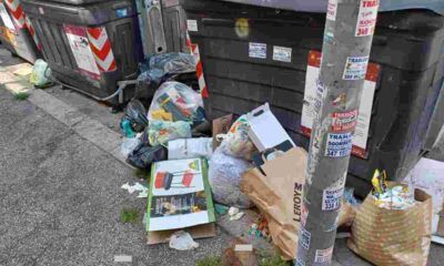 Emergenza rifiuti a Roma: il rallentamento nella raccolta è foriero di un pericoloso effetto domino i cui effetti sono tangibili