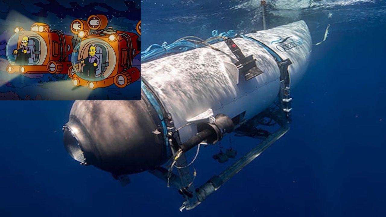 Titan - gli episodi dei Simpson che prevedono l'affondamento del sottomarino