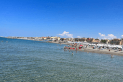 Vista Ostia Ponente dal Pontile