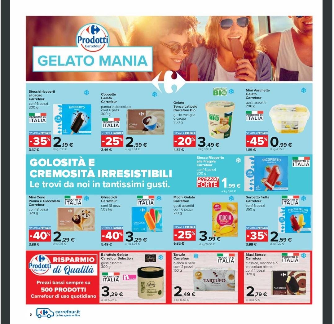 offerte Volantino Iper Carrefour