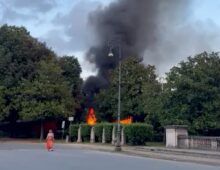 incendio villa borghese