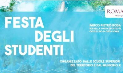 Festa degli studenti a Ostia