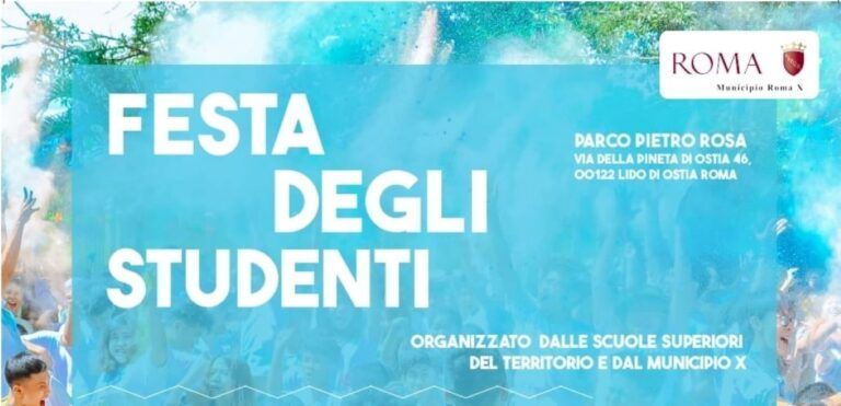 Festa degli studenti a Ostia