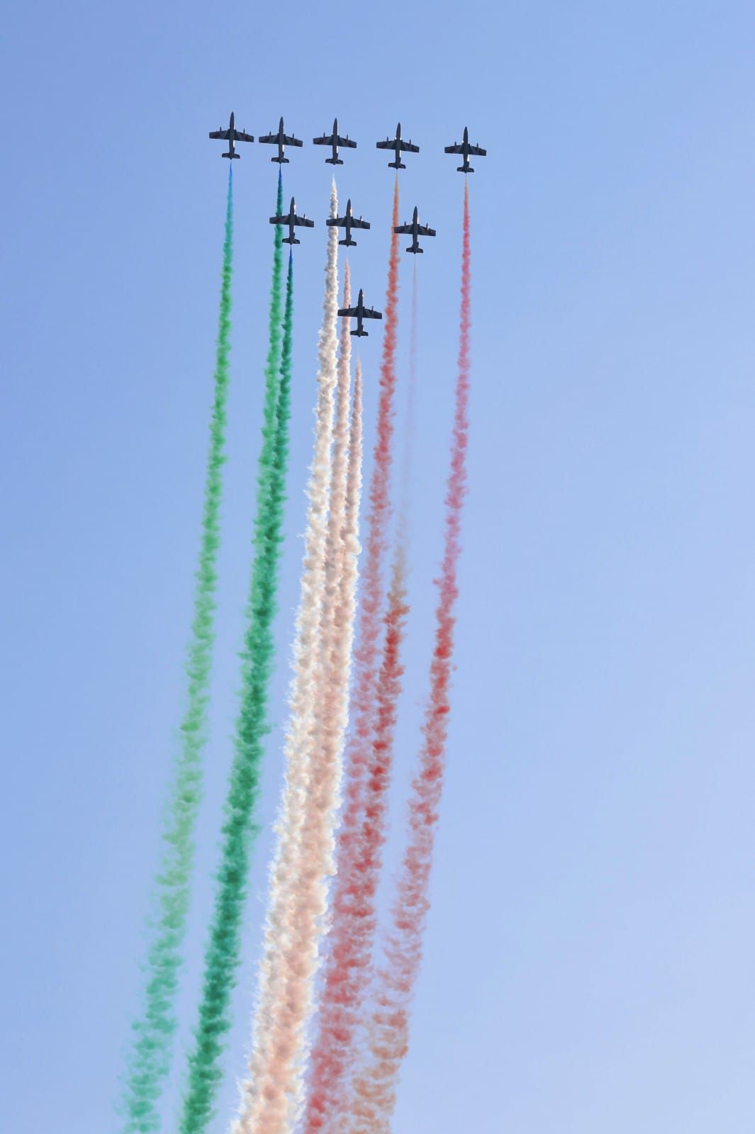 Centenario aeronautica militare - frecce Tricolori