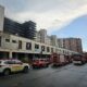 esplosione e incendio a Colli Aniene