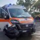 Incidente auto ambulanza Ardea