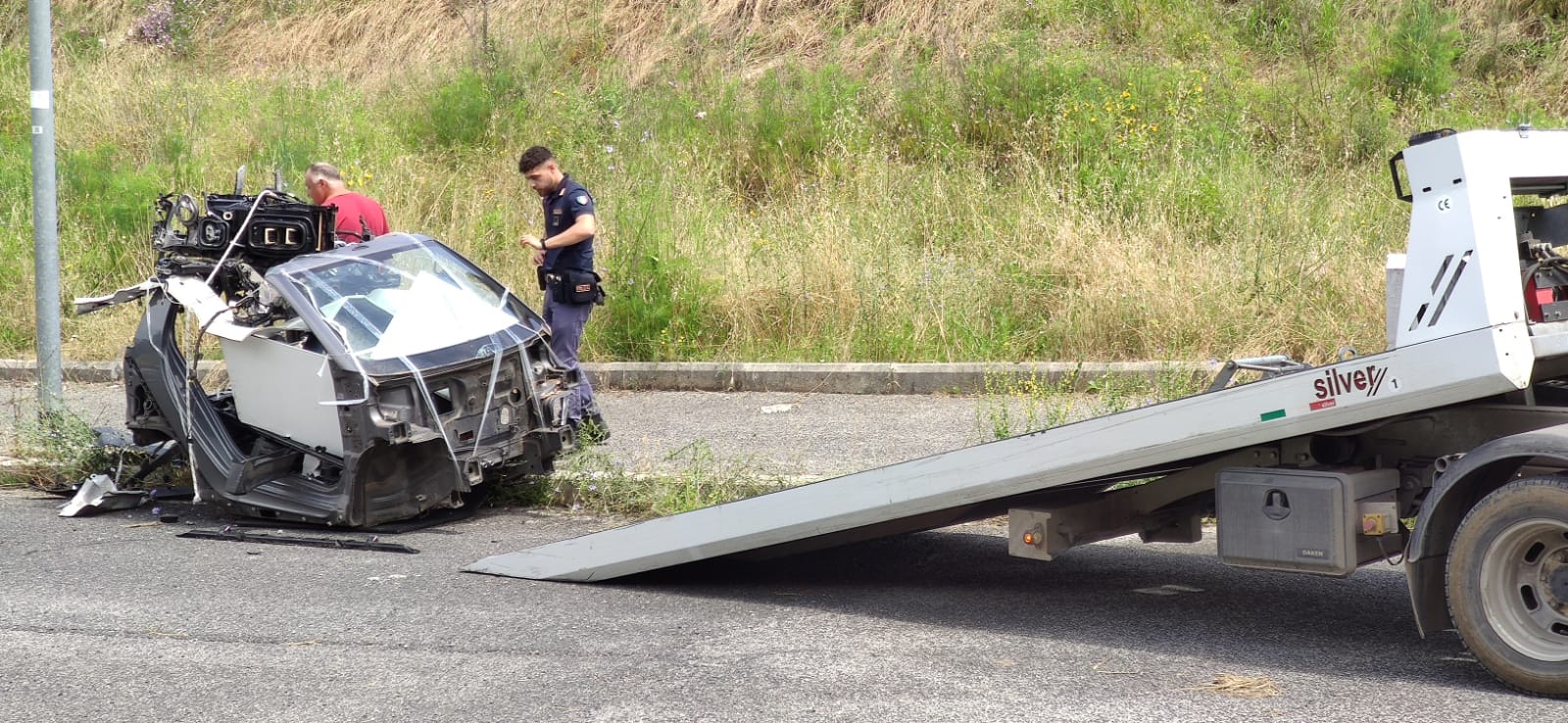 indagini sulla macchina a colle degli abeti