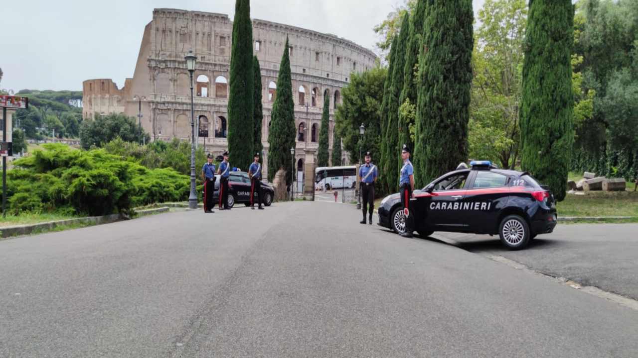 I controlli dei Carabinieri a Colle Oppio/ilcorrieredellacitta.com