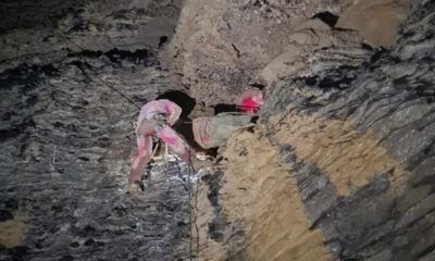 Speleologa bloccata in una grotta della bergamasca
