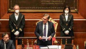 Ignazio La Russa in Senato