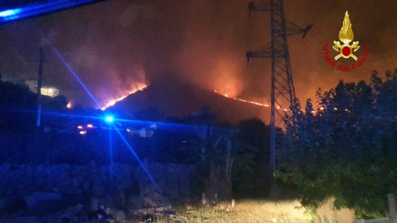 Incendio Gaeta