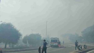 Incendio a Castel Romano