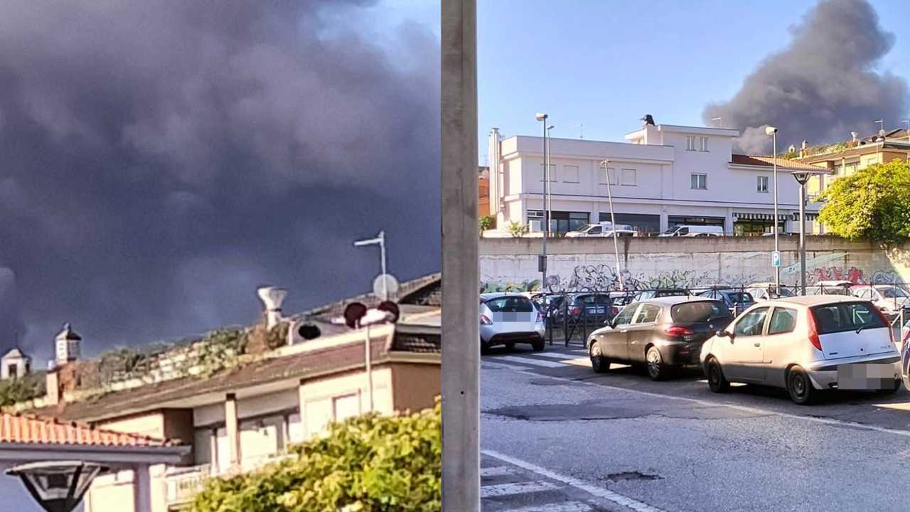 Incendio Ciampino