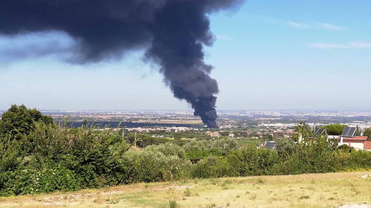 Incendio ciampino