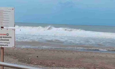 Mareggiata a Ostia