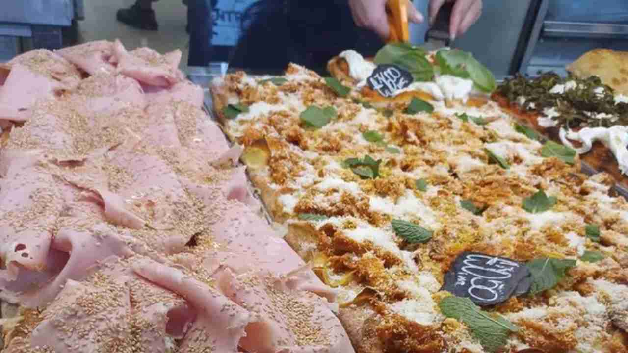 Pizza di Bonci Pizzarium a Roma