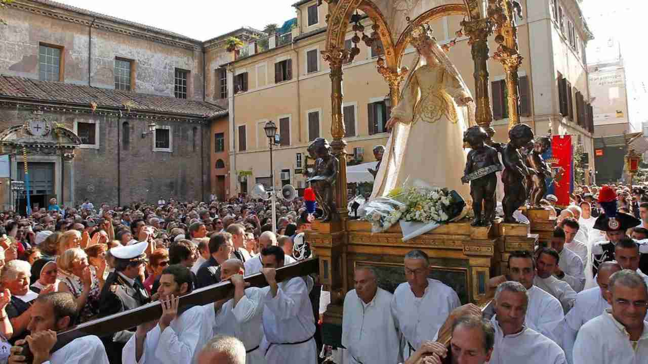 Processione Festa de'Noantri a Trastevere