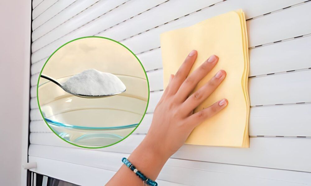 This way you will be able to clean your blinds in a natural way