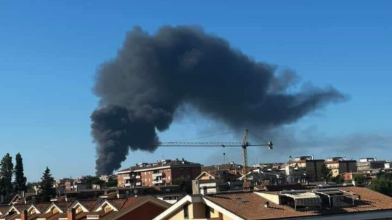 Incendio ciampino