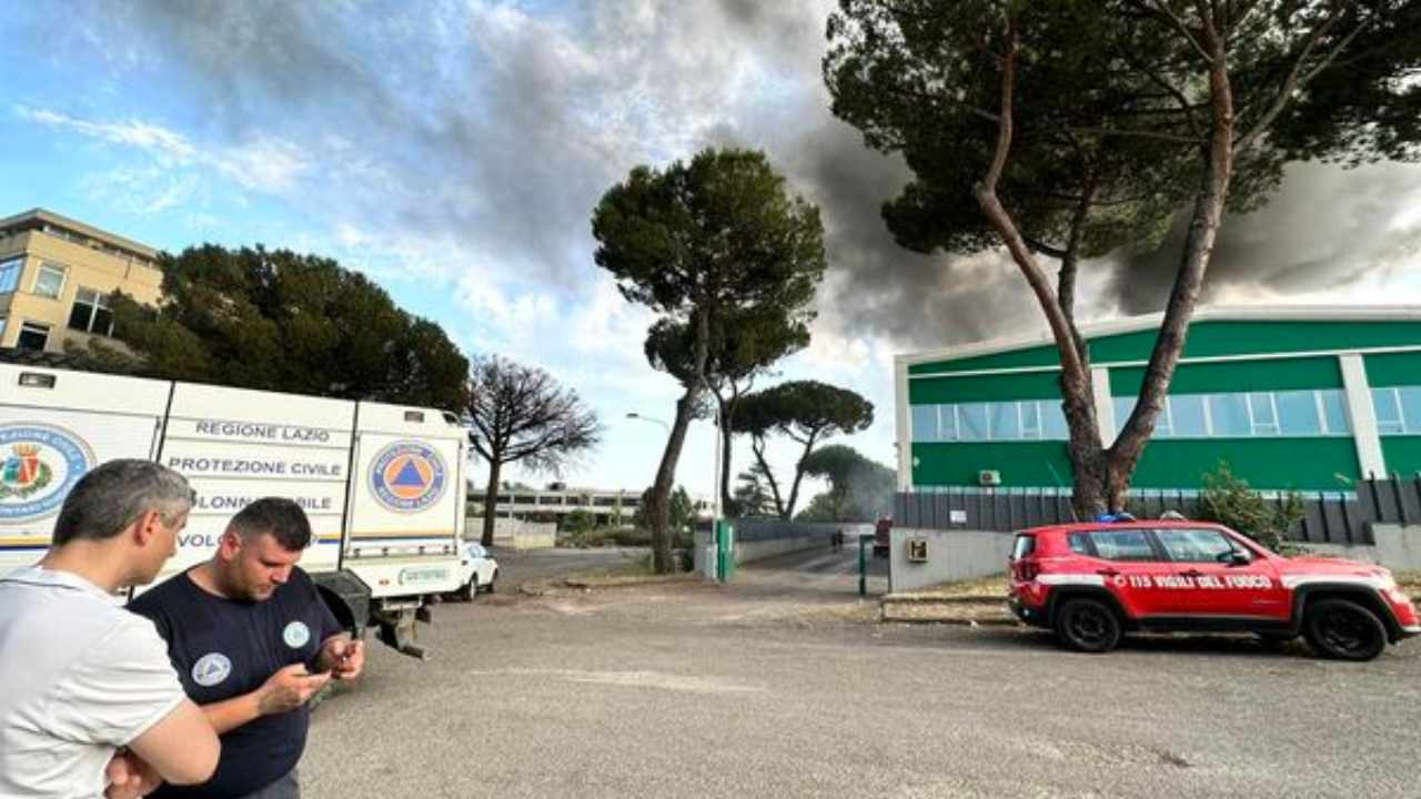 Incendio guidonia