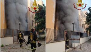 Incendio Roma oggi 19 luglio 2023