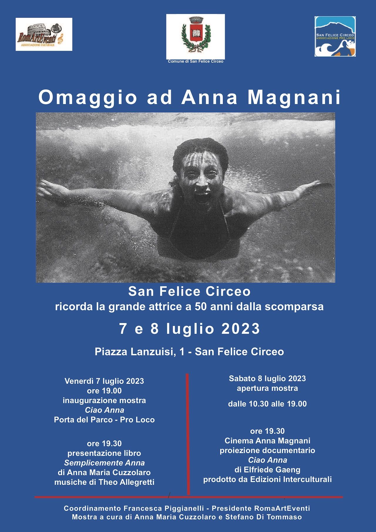 Mostra Anna Magnani al Circeo