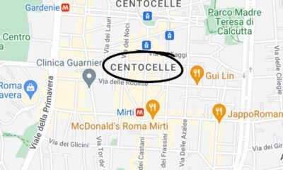 mappa Centocelle