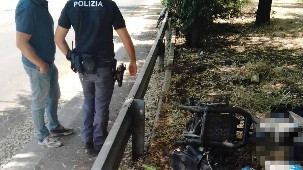 Scooter rubati scoperti a Tor Bella Monaca