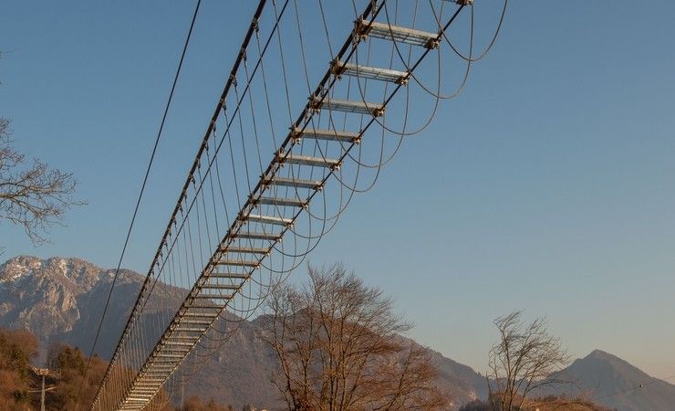 ponte tibetano lazio