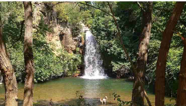 Cascate di Pellico nella Tuscia