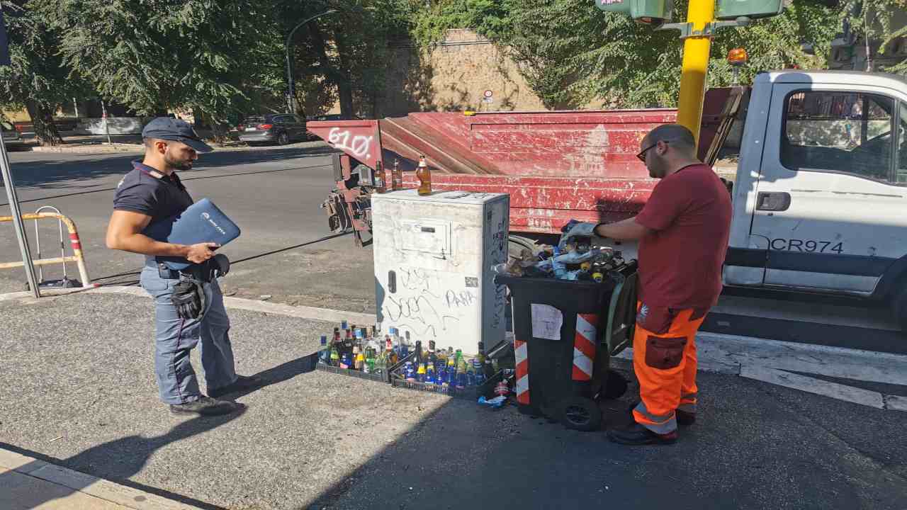 Controlli antidegrado della Polizia a Monteverde 