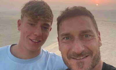 Cristian e Francesco Totti