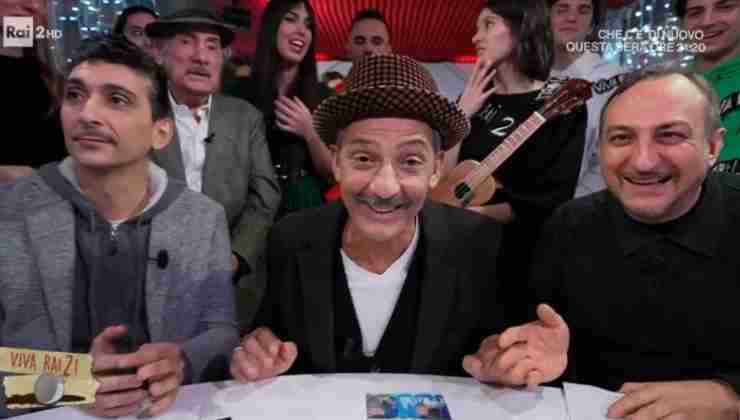 Fiorello, Mauro Casciari e Fabrizio Biggio a Viva Rai2