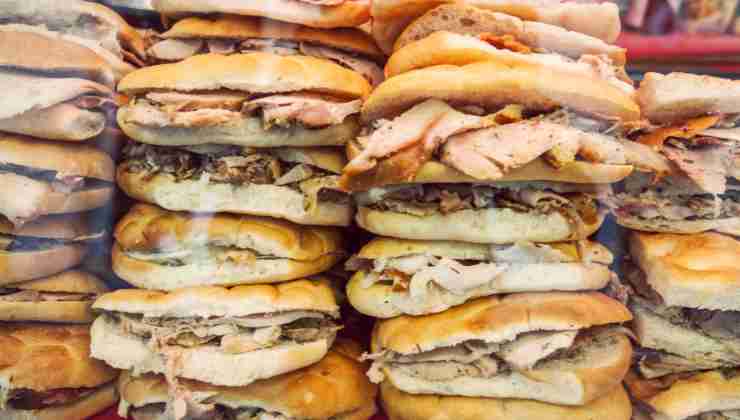 Panini con la porchetta