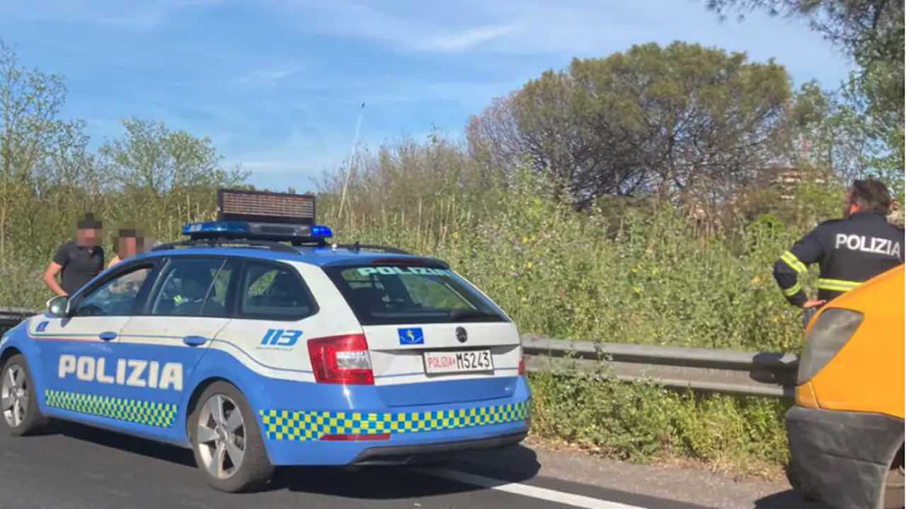 Polizia stradale Pontina (foto di repertorio)