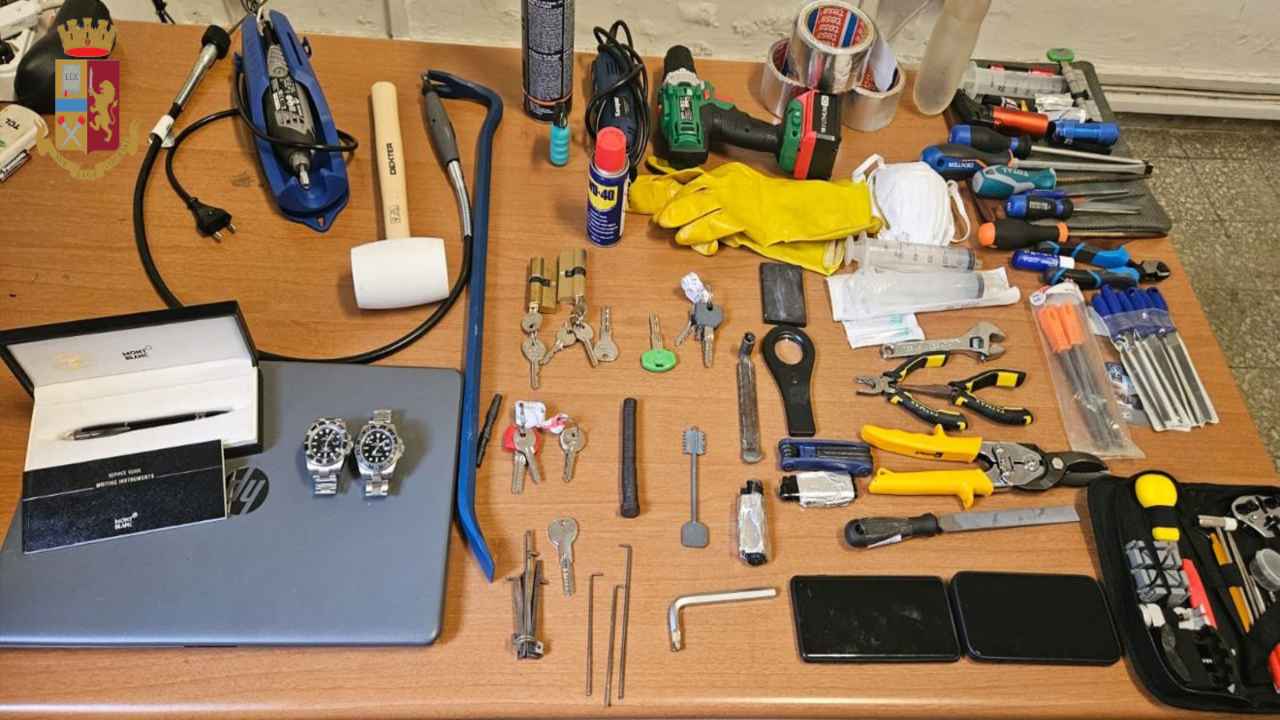 Quattro gli arresti effettuati dalla polizia nel corso delle ultime ore: a finire nel mirino dei ladri georgiani. La refurtiva recuperata