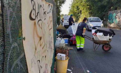 Rimozione discarica abusiva a Ciampino