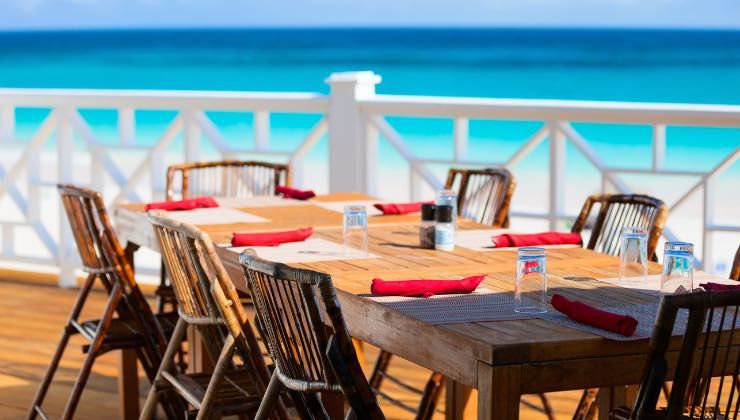 Ristorante in spiaggia