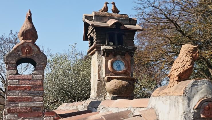 Isola Farnese, borgo medievale nel Parco di Veio vicino Roma