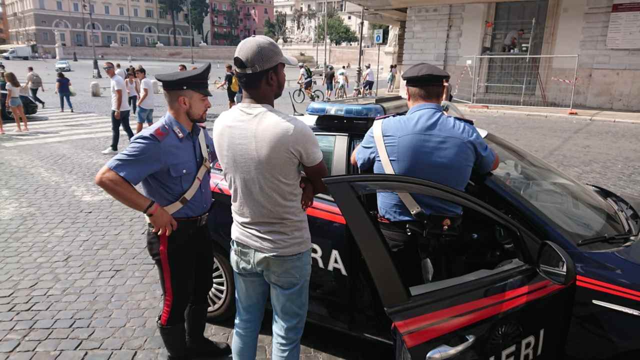 Roma - controlli Carabinieri per il Ferragosto