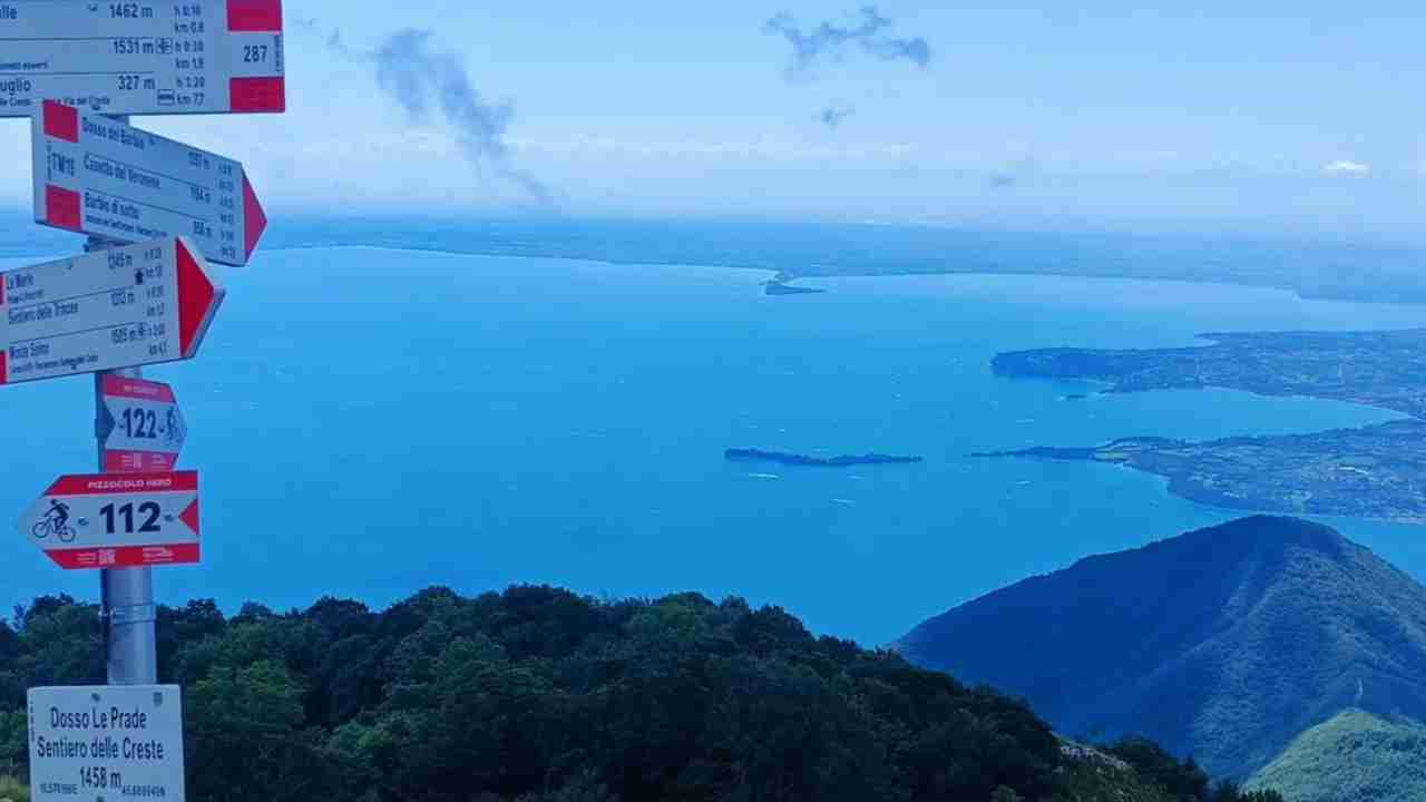 Sentiero ciclistico a Toscolano Maderno