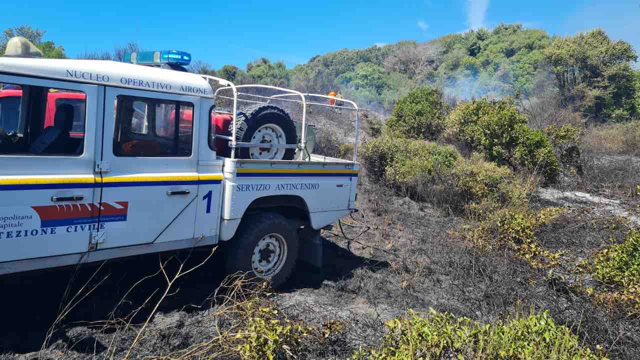 incendio Torvaianica