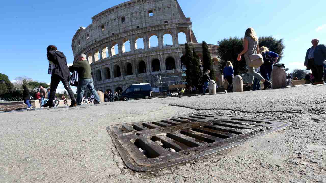 Topi al Colosseo