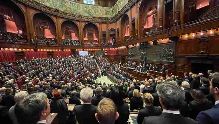 Camera dei Deputati omaggia Giorgio Napolitano