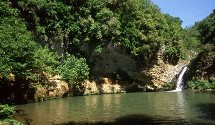 Cascate di Castel Giuliano, una delle mete per un weekend vicino Roma