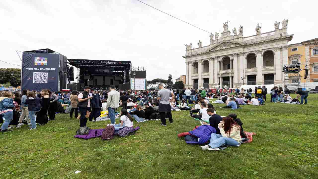 La Cgil scopre che il concerto del primo maggio 2024 non si farà a causa del cantiere presso San Giovanni.